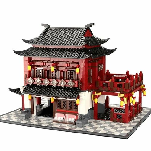 Интерьерный конструктор Старинный китайский отель, Китай, Wange Архитектура мира, 1643 шт