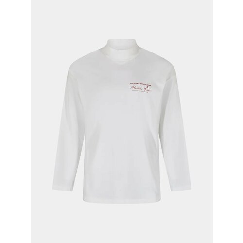 Лонгслив Martine Rose Funnel Neck T-Shirt, размер XS, белый