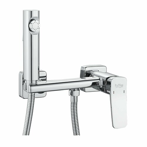 Смеситель с гигиеническим душем RAFFINE F0599-1 хром