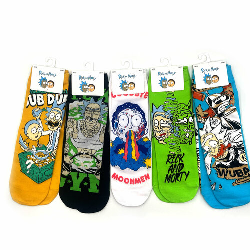 фото Носки turkan, 5 пар, размер 36-41, мультиколор