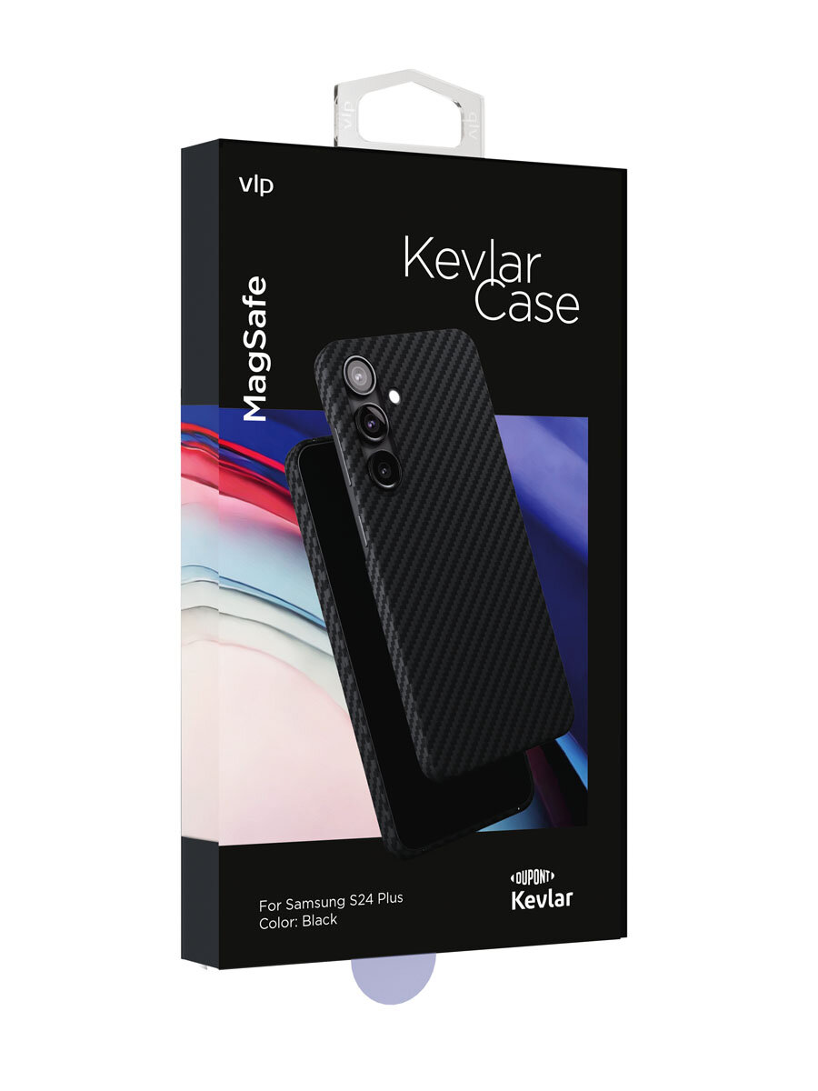 Чехол на Samsung S24 Plus MagSafe VLP, Kevlar Case — фото 1