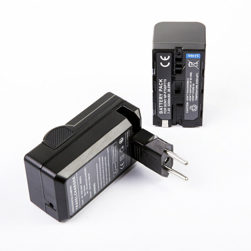 Комплект аккумулятор 5200 mAh с зарядным устройством Fotokvant NP-F750/F770+NP-F-CH1 KIT
