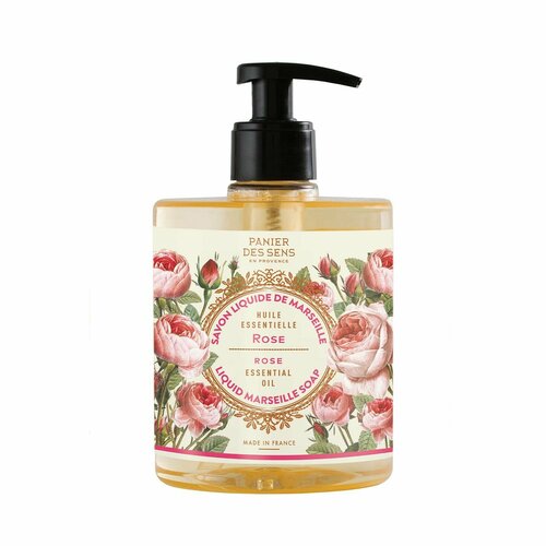 PANIER DES SENS Жидкое мыло Essentials Liquid Marseille Soap Rose