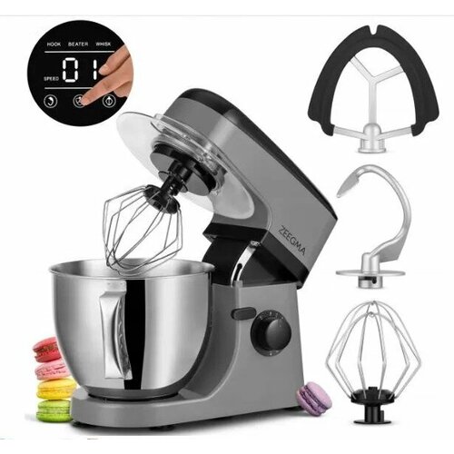 Кухонный комбайн Zeegma Planeet Mix черный 1389000₽