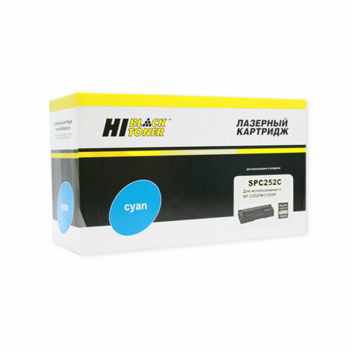 Картридж Hi-Black (HB-SPC252C) для Ricoh Aficio SPC252DN/C252SF/SPC262DNw/SPC262SFNw, C, 6K