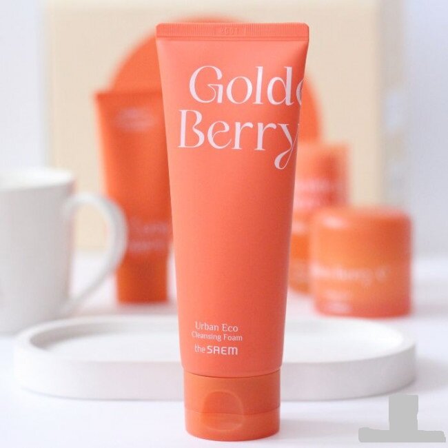 Пенка с экстрактом физалиса The SAEM Urban Eco Golden Berry C Cleansing Foam 150 мл