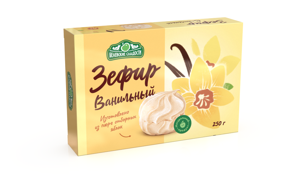 Зефир белевский "Ванильный" 250г