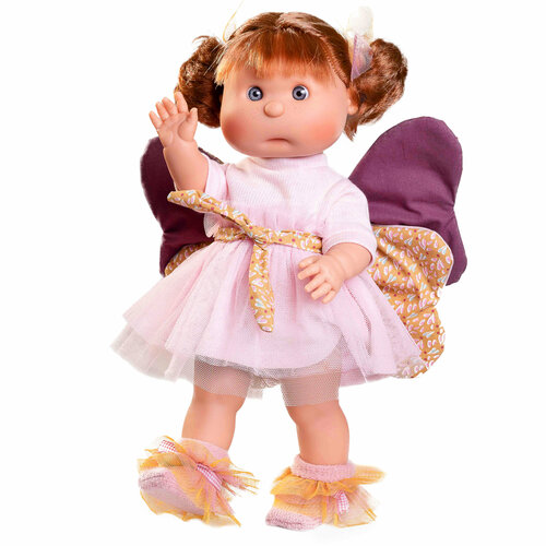 Кукла девочка испанская ANTONIO JUAN Ирис в образе бабочки, 38 см, виниловая 23101 кукла девочка испанская antonio juan ирис в образе зайчика 38 см виниловая 23309