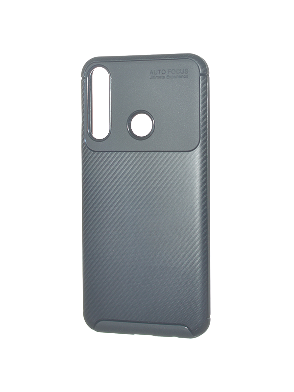 Чехол-накладка для HUAWEI Y6P BECATION BEETLES CARBON TPU ANTISHOCK черный