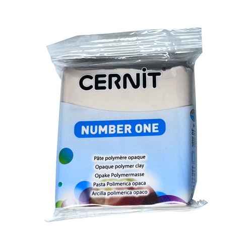 Запекаемая полимерная глина (полимерная пластика, полимерный моделин) Cernit Number One 56г (№425) цвет телесный