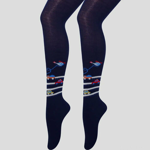Колготки PARA socks, размер 110/116, синий колготки para socks размер 110 116 розовый