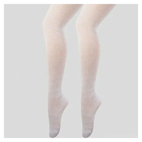 фото Колготки para socks, размер 110/116, белый