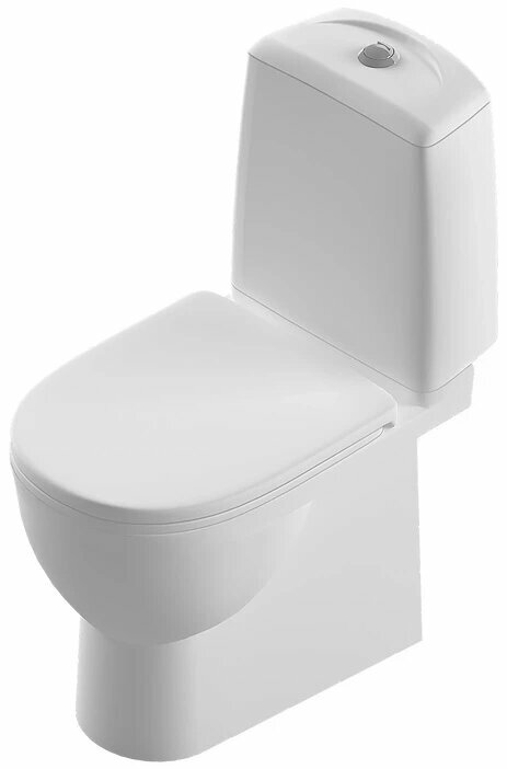 Унитаз-компакт с сиденьем микролифт Sanita Luxe Best WC. CC/Best/2-DM/WHT. G/S1