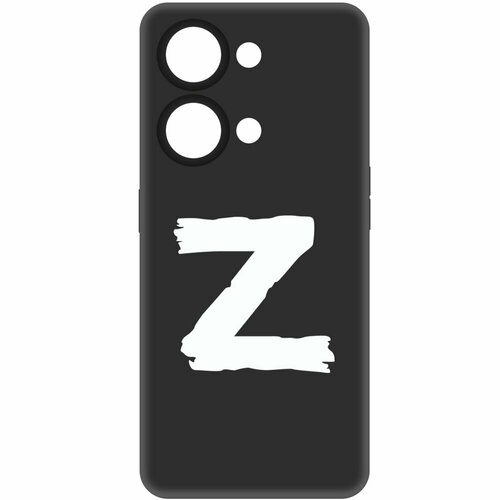 Чехол-накладка Krutoff Soft Case Z для OnePlus Nord 3 5G черный чехол накладка krutoff soft case взрывной характер для oneplus nord 3 5g черный