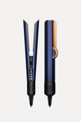 Изображение товара Выпрямитель для волос Dyson Airstrait HT01, Blue/Copper (без кейса)