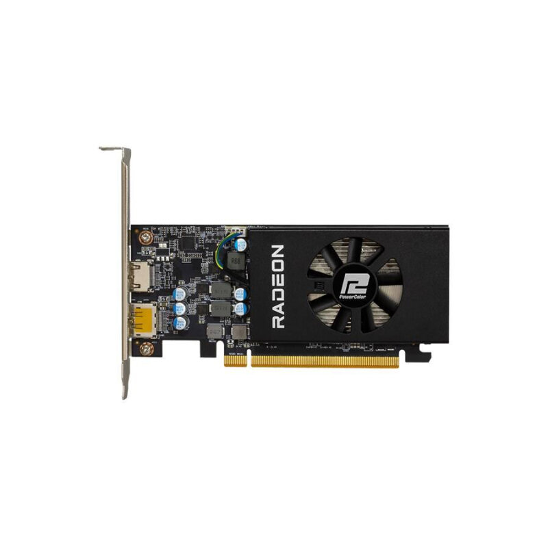 Видеокарта PowerColor AMD Radeon RX 6400 Low Profil (AXRX 6400 LP 4GBD6-DH) - фото №17