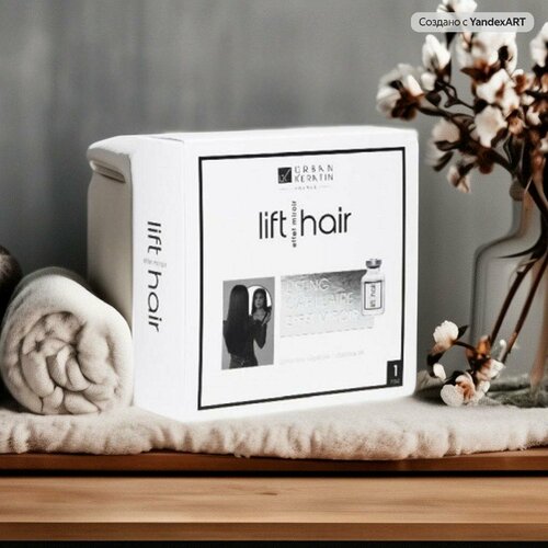 Lift hair уход лифтинг для волос, 1шт. х20мл, URBAN Keratin