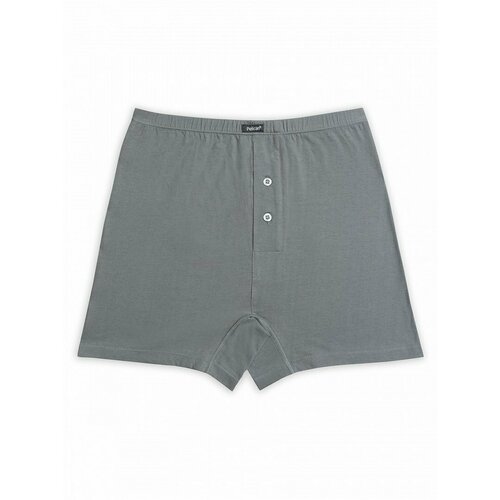 фото Трусы pelican хлопковые, размер 3xl (54), серый