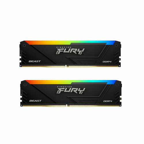 64GB Kingston DDR4 3200 DIMM FURY Beast RGB Gaming Memory 2080000₽