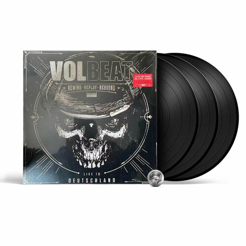 Volbeat - Rewind, Replay, Rebound: Live In Deutschland (3LP) 2020 Black, 180 Gram, Gatefold Виниловая пластинка виниловая пластинка tesla mechanical resonance live ltd gatefold black vinyl 180g