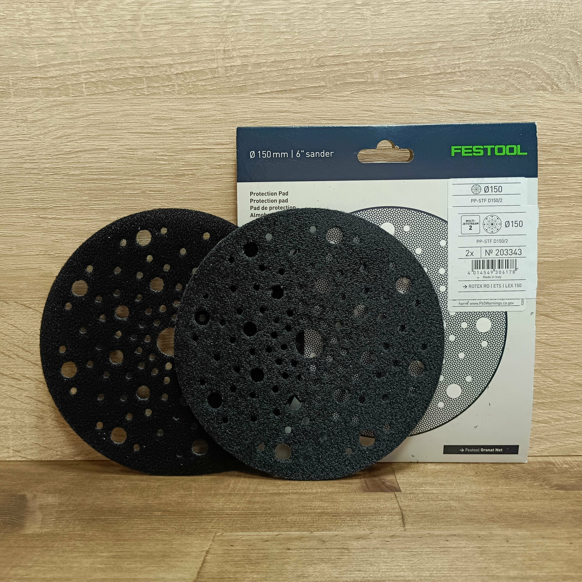 Подложка защитная FESTOOL PP-STF D150 /2 (фестул) 2 шт. в комплекте м