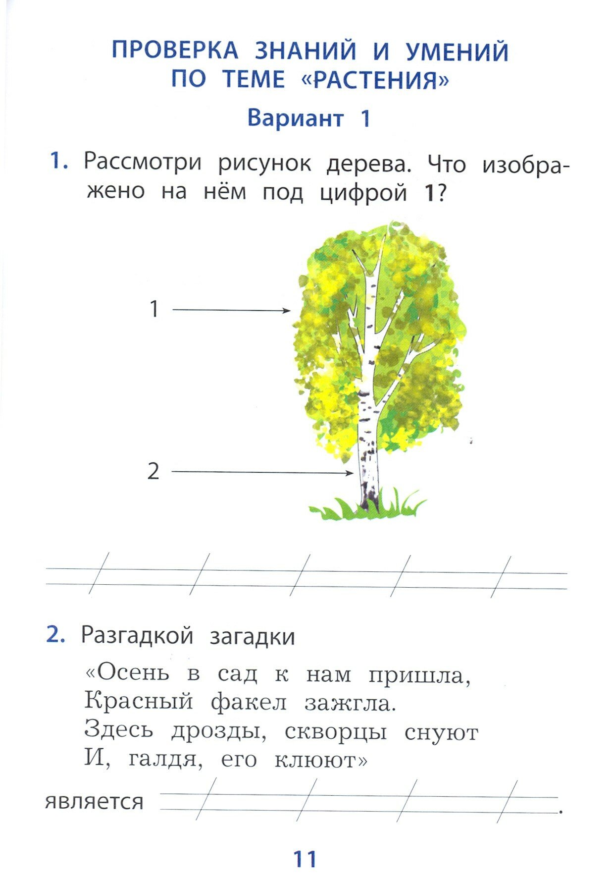 ВПР. Окружающий мир. 1 класс. Мониторинг успеваемости - фото №3