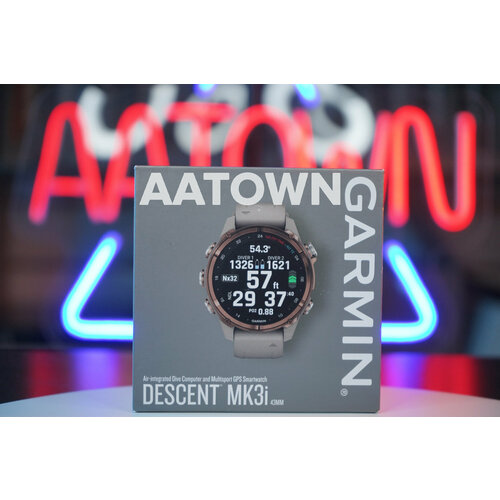 Garmin Descent Mk3i 43 mm Bronze PVD Titanium with French Gray Silicone Band 18098700₽