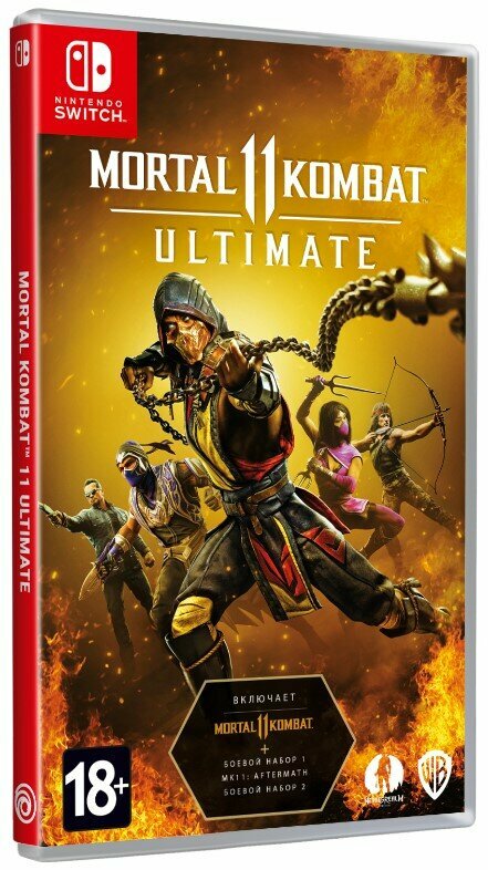 Игра Mortal Kombat 11 Ultimate Edition для Nintendo Switch - Русский язык - Цифровая версия (EU)