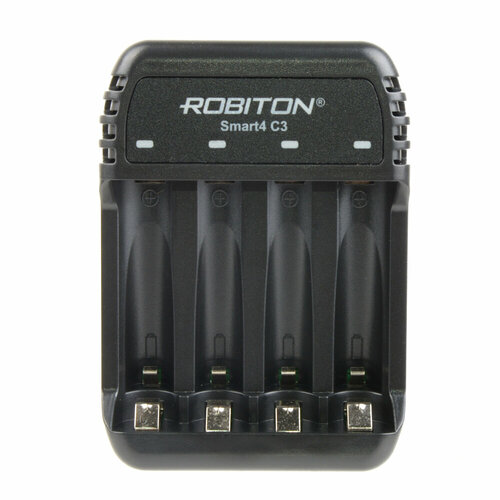 Зарядное устройство ROBITON Smart4 C3 4 robiton автомобильное зарядное устройство robiton k3000s black