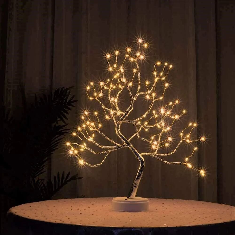 Светодиодный светильник-ночник Дерево, 50 см (теплый свет) - фотография № 6