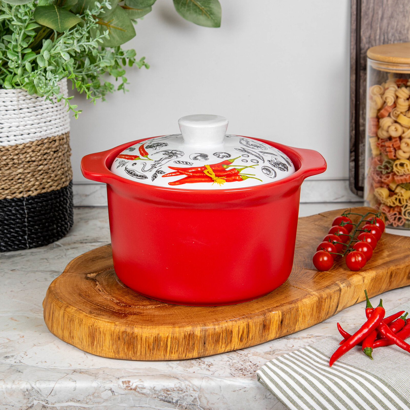 фото Кастрюля керамическая 3,0л Chilli TM Appetite