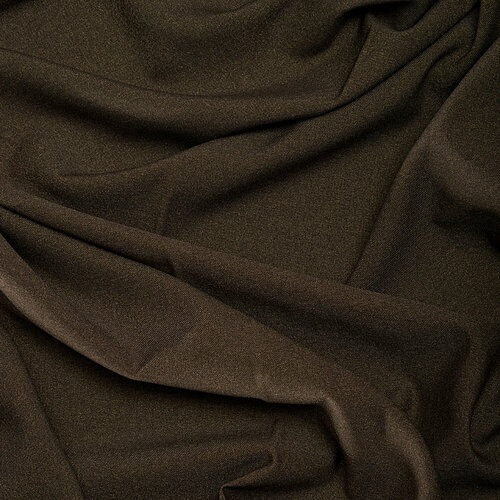 Ткань костюмная меланж цв. хаки без рисунка (2878) ткань плательная купра цв шоколад без рисунка 2571