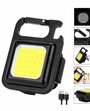 Фонарь - брелок аккумуляторный Keychain Light 5W (30 Led, 4 режима работы), магнит / карабин