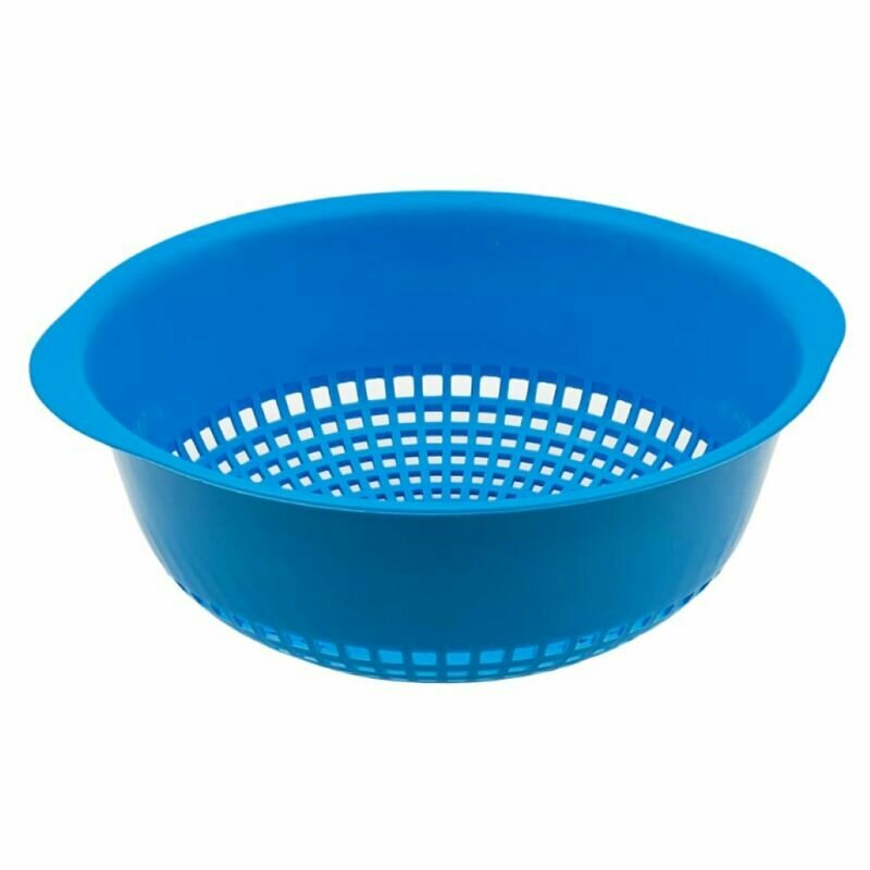 Дуршлаг круглый диаметр 27см пластик адиком