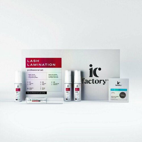 Набор для ламинирования ресниц LASH LAMINATION IC FACTORY набор для ламинирования ресниц innovator cosmetics one step lamination ic factory 1 шт