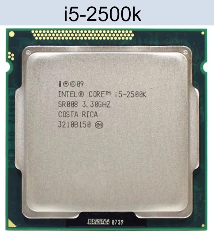 Процессор Intel Core i5-2500K Sandy Bridge LGA1155, 4 x 3300 МГц, OEM