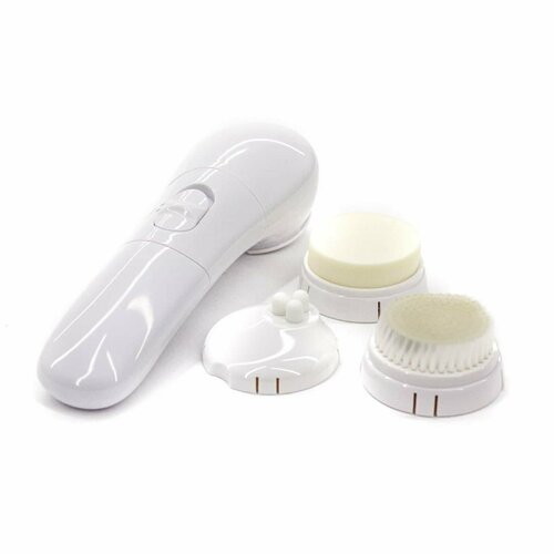 Массажер для микродермобразии кожи лица SR-02E 3 насадки влагостойкий 2 х АА белый 89700₽