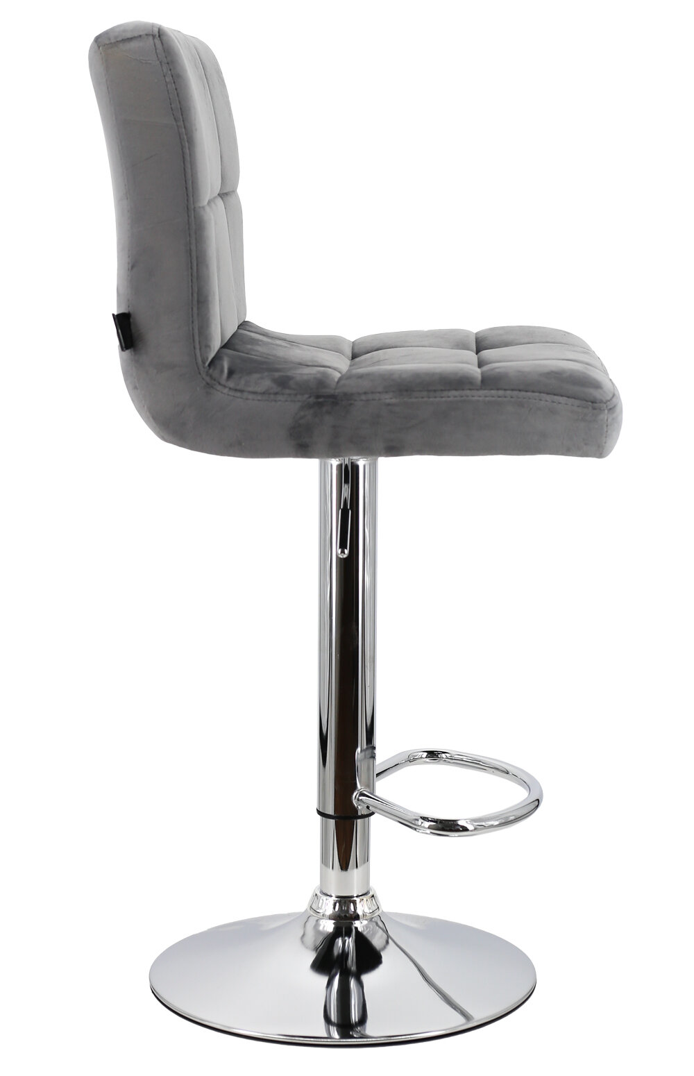 Стул барный Everprof Asti Ткань Серый — фото 1