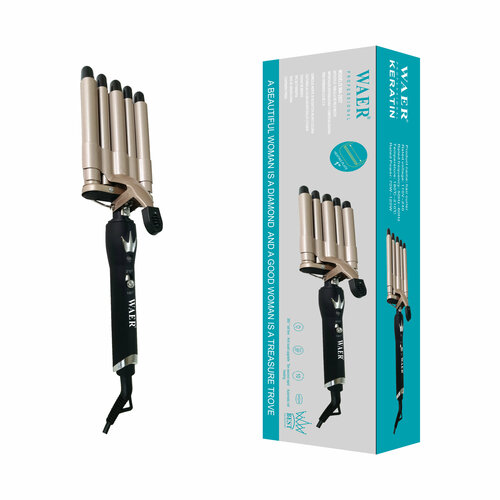 Стайлер WAER для разных типов волосТройная плойка для укладки Щипцы для завивки 220000₽