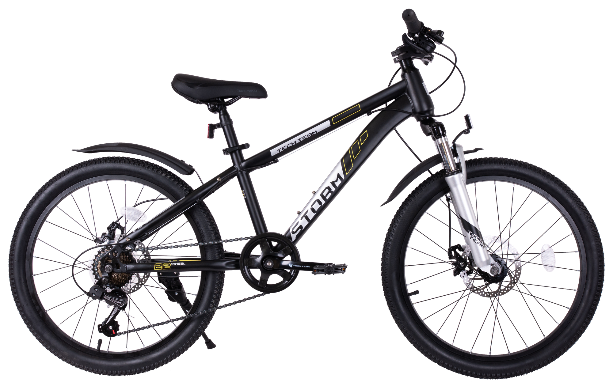 фото Велосипед TECH TEAM STORM 22'х12' чёрный 2023 NN010426 NN010426