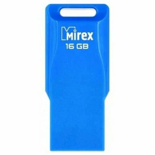 Флеш накопитель 16GB Mirex Mario, USB 2.0, Голубой