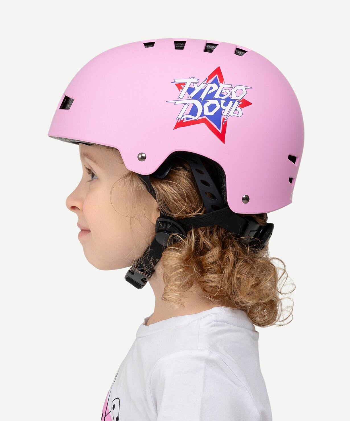 Шлем защитный Creative, с регулировкой, розовый