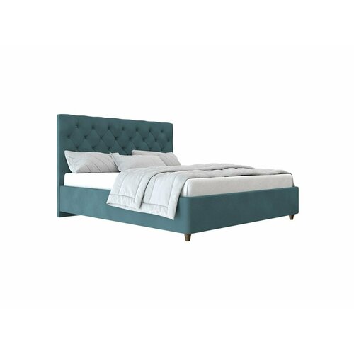 Кровать Beautyson Gerda велюр Formula 697 темно-зеленый (с подъемным механизмом) 120х190