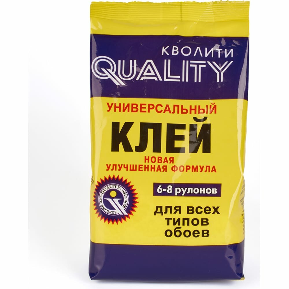 QUALITY QUALITIY клей обойныйуниверсальный 200 Г 30 пакет 2827