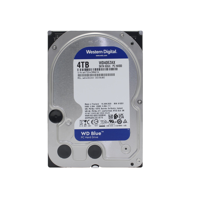 Жесткий диск HDD Western Digital Blue WD40EZAX 4096 Гб