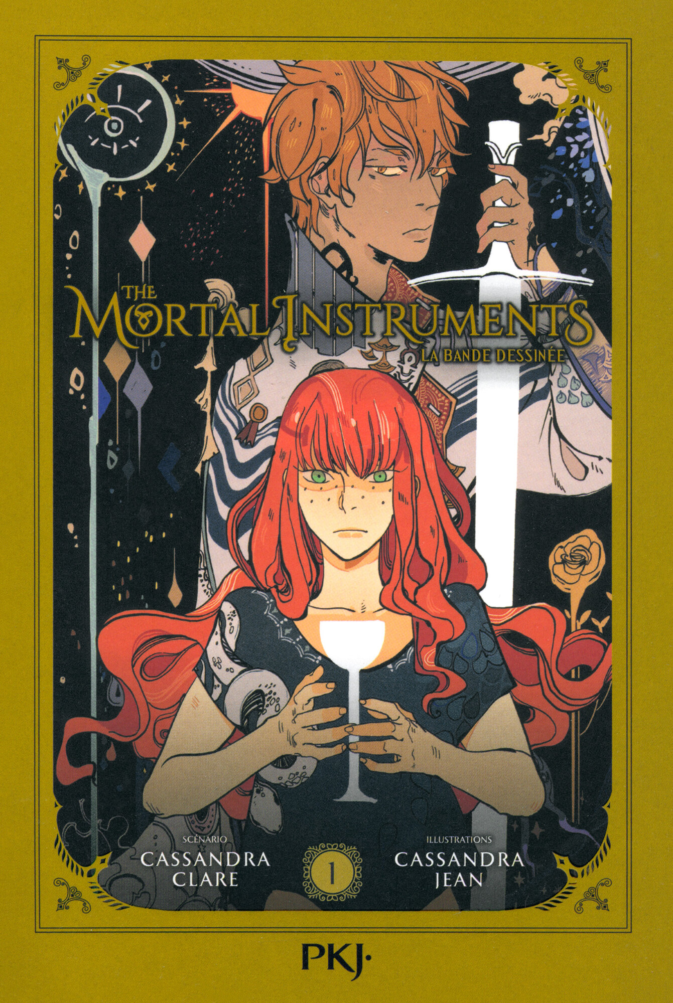 The Mortal Instruments. La bande dessinee. Tome 1 / Clare Cassandra / Книга на Французском / Клэр Кассандра - фото №1