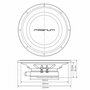 Автомобильный сабвуфер MAGNUM SLIM SW 84