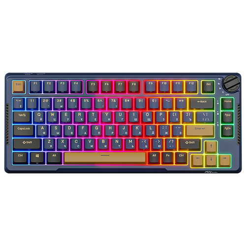 Клавиатура Royal Kludge RKH81 Star Night Sky Cyan Switch 6935280823350 815400₽