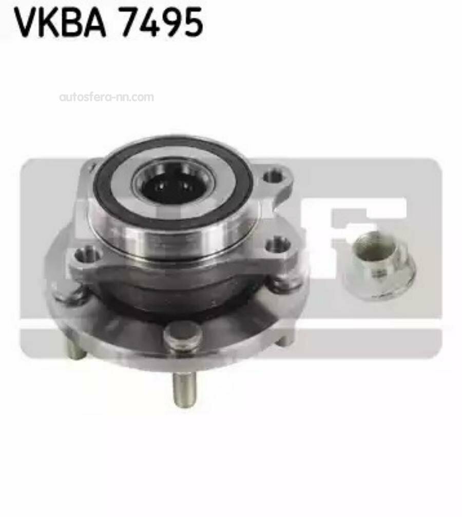 SKF VKBA7495 Подшипник ступичный передн SUBARU: IMPREZA (GR, GH, G3) 2.5 WRX STI AWD 07-, IMPREZA (GD, GG) 2.0 WRX STi AWD/2.5 AWD/2.5 WRX STi AWD 00-, IMPREZA (GD, GG) 2.5 AWD 00-