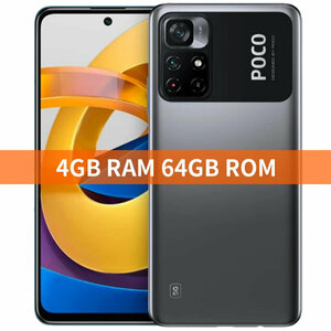 Смартфон Xiaomi POCO M4 Pro 5G 4/64 ГБ Global, Dual nano SIM, заряженный черный